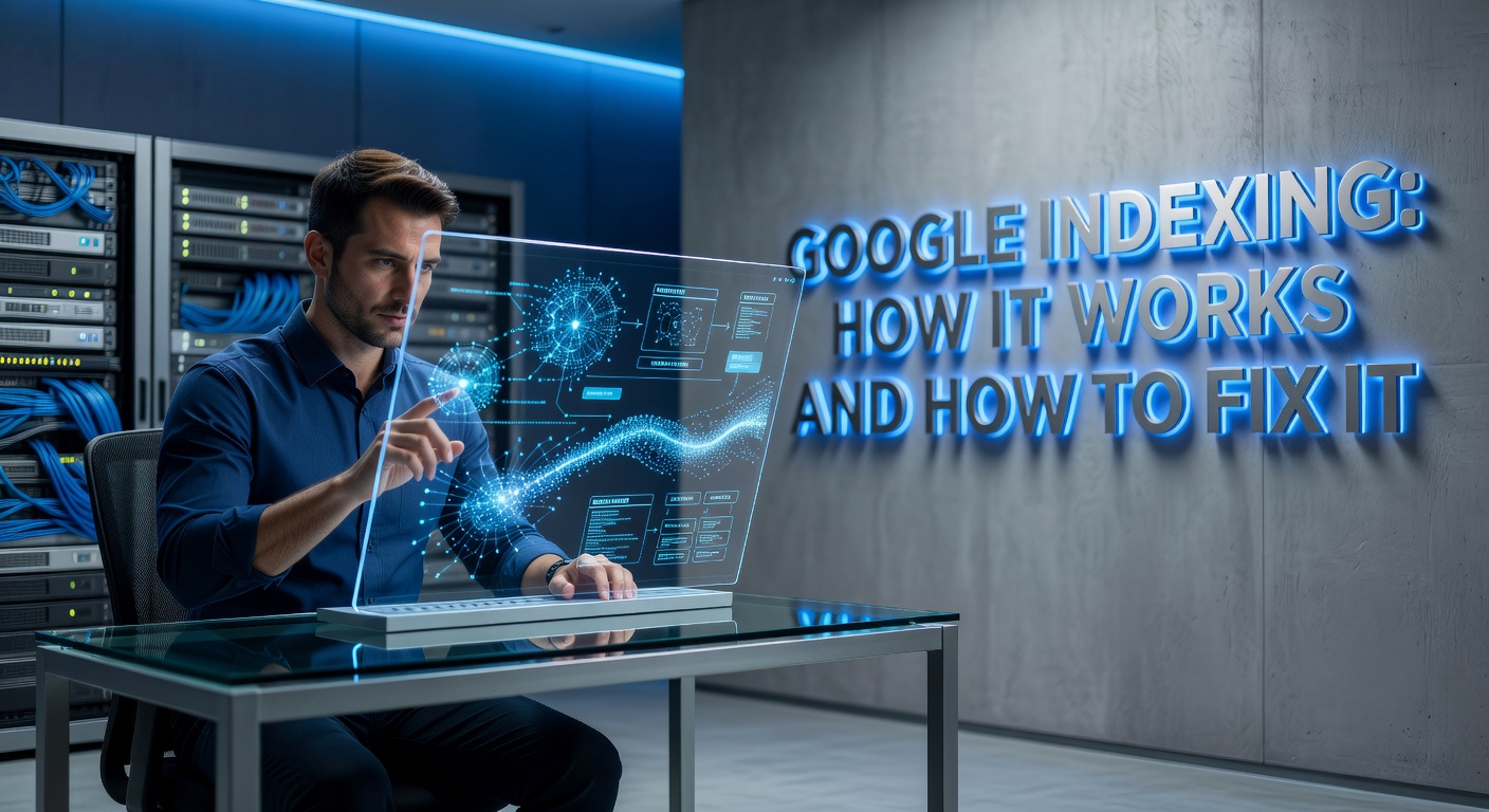 Technical SEO specialist reviewing Google indexing systems and diagnostics